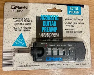 Acustic guitar preamp Matrix PP-1000