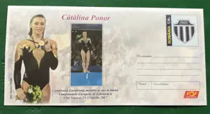 Plic tematic "Catalina Ponor, campioana europeana la barna"