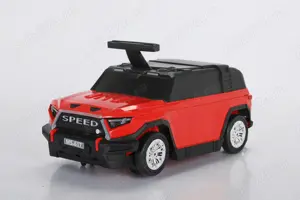  Valiza tip masinuta, Kinderauto SPEED, multifunctionala 2 in 1