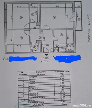 Apartament 3 camere   1 Decembrie - imagine 8