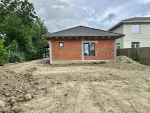 Casa 4 camere, 105 utili, 566 teren, toate utilitatile, asfalt, Sanmihaiu Roman - imagine 3