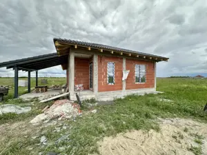 Casa 4 camere, 105 utili, 566 teren, pompa de caldura, Sanmihaiu Roman - imagine 2