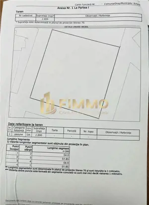 Teren Scheia | 2800 mp | Sueava | ID:1250 - imagine 2