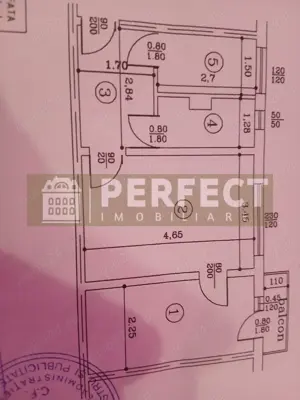 Apartament 2 camere, et.2 4 -Zarandului - 40.000 euro