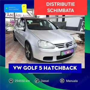 VW GOLF 5 Hatchback Ditributie schimbata Navigatie Rata de la 90 Euro