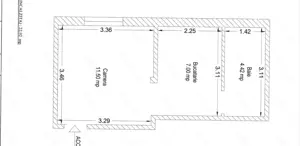 Garsoniera 1 camere     zona  Lipovei 