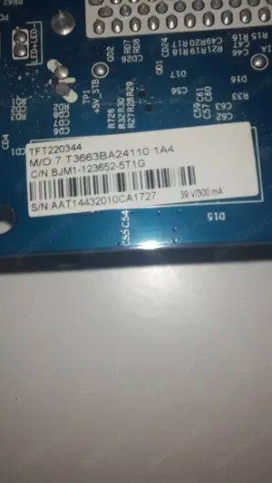 Placa de baza sursa NEI 24NE500, TFT220344, T3663BA24110 - imagine 5