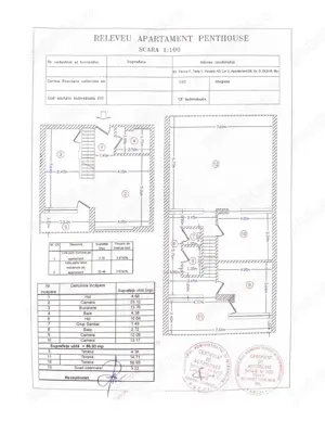 Otopeni - Str. Ferme F, in bloc 2009, penthouse 156 mp. etaj 2 - imagine 17