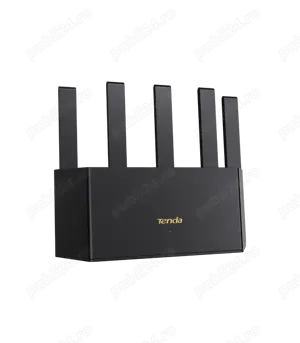 Router Wireless Gigabit TENDA, Wi-Fi 6, Dual-Band 300 + 1201 Mbps, sigilat