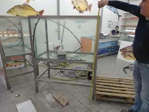 Acvariu pescarie + pompe  - imagine 3