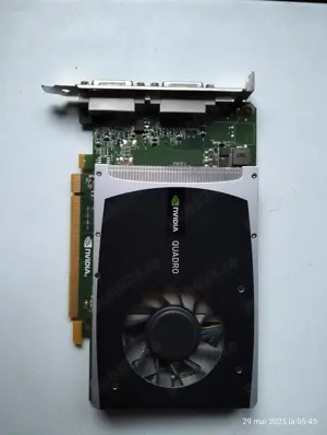 Placa video Nvidia Quadro 2000 D 128 biti