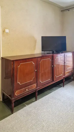 Vand set mobilier de sufragerie anii 70-80, lemn masiv - imagine 3