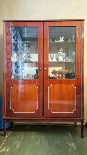 Vand set mobilier de sufragerie anii 70-80, lemn masiv - imagine 5