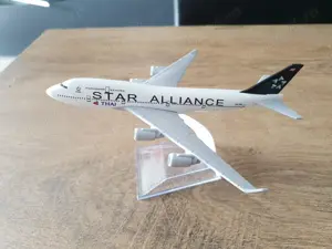 Macheta metalica de avion Thai Airways - Star Alliance | Decoratie