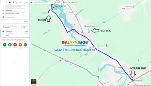 1239 mp deschid 50 ml la Strada Asfaltata parcelabil 3 loturi x 400 mp