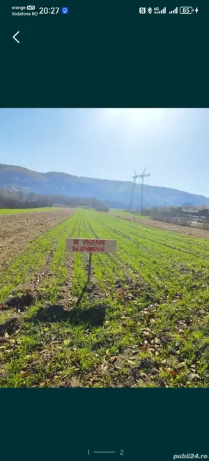 Vand teren intravilan extravilan