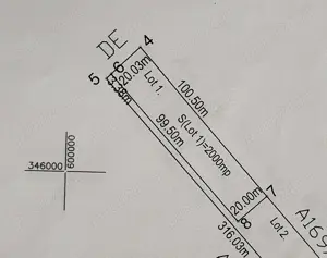 Teren intravilan arabil Gagu Dascalu 