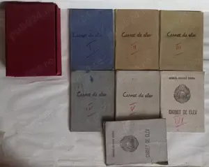 lot 7 carnete de note, perioada 1968-1976, București