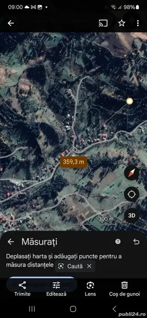 Teren în Borșa Maramureș 35 ari - imagine 4