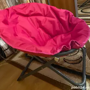 fotoliu rotund pliabil