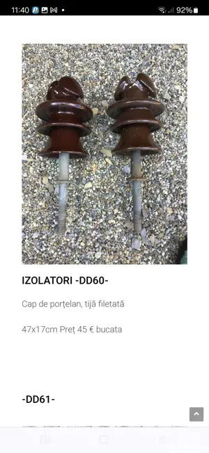 Izolatori electrici înaltă tensiune - imagine 3