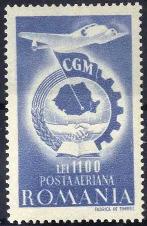 Timbre Romania 1947 LP 210 serie nestampilata MNH