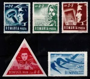 Timbre Romania 1948 LP 230 serie nestampilata MNH