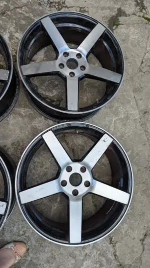 set 4 jante concave R 19 , 5x112 Mercedes , Audi , Seat , Skoda , WV - imagine 4