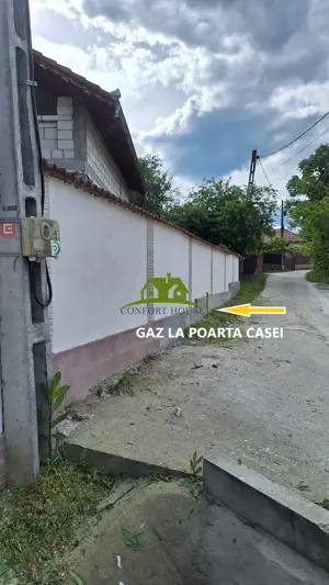 Casa P+M Lunca Bujoreni,locuibila ,imprejmuita cu gard zidit - imagine 12