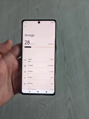 Google Pixel 7 Pro 128GB 12gb Android 15 + Folie + Husa + Cablu 50 megapixeli - imagine 2