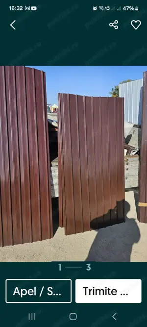 Tabla cutata acopris și gard