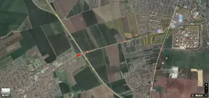 Vand teren Cumpana ,  destinatie comerciala 2230 mp 3 laturi deschidere sosea cu toate utilitatile - imagine 2