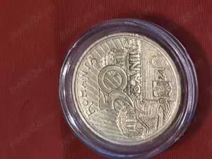 Monedă 50 bani Vladislav Vlaicu