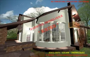 VILĂ P+1 200 m  utili teren 600 m  Bascov-Valea Ursului 10 km Pitești - imagine 6