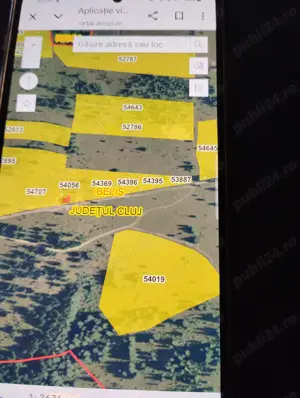 Teren extravilan în localitatea Belis jud Cluj