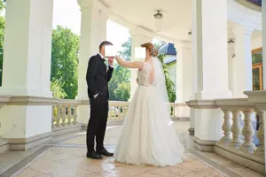 Vand rochie de mireasa A-line - imagine 3