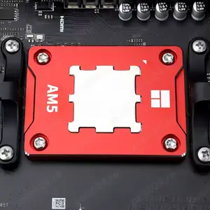 Contact Frame AMD RYZEN AM5 Thermalright V2 RED BLACK Secure Frame - imagine 3