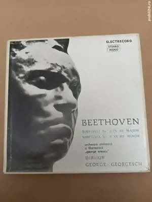 Vinil 2 buc Beethoven simfonia 2 si 9 in re minor