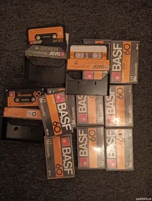 lot casete audio BASF 60min folosite 12buc - imagine 4