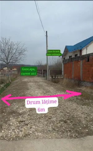 ULTIMA PARCELA!Teren intravilan 480mp,Bascov,Stejaret, Str. Bisericii, 19.800E - imagine 2