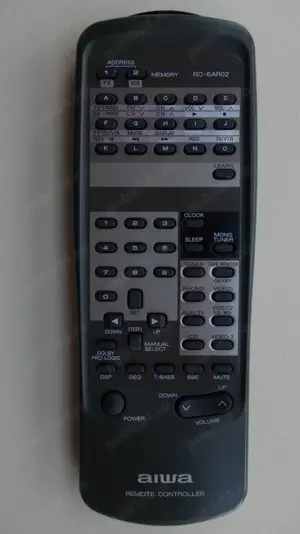 telecomanda AIWA Rc- 6ar02 6at03 Bas11 Cas06 L7 T75 Tn400ex Tn990 Zas10 Zat04 pentru sisiteme audio