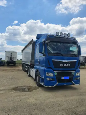 Ansamblu Man Tgx 2015 + Bena cereale Kempf 2014