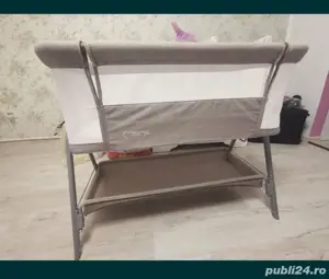 Pătut bebeluș Fibi, Momi, Grey - imagine 3