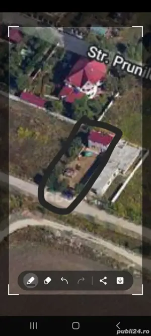 Vand teren cu anexa in Cartierul Pomilor If. Magurele aprox 500 mp, 