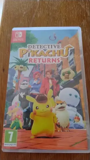 New Pokemon Snap + Pokemon Arceus + Detective Pikachu Returns + collectables - Nintendo Switch