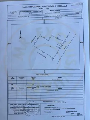 Teren intravilan 2171 mp Cateasca Arges, deschidere 49 ml  - imagine 3