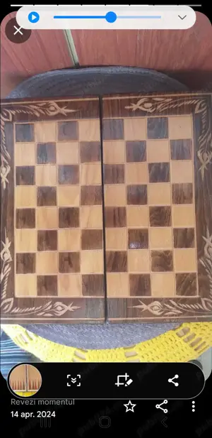 Vand 2 cutii sah+table sculptate - imagine 8