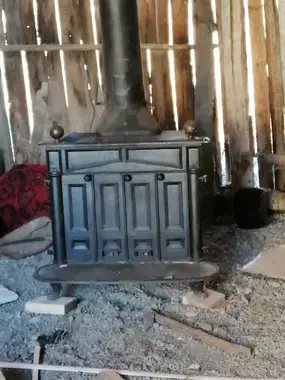 șemineu vintage Franklin