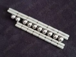 Joc magnetic constructie 38 piese fosforescente - imagine 5