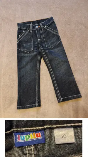 Lot 4 pantaloni, blugi copii, marimea 92 - imagine 3